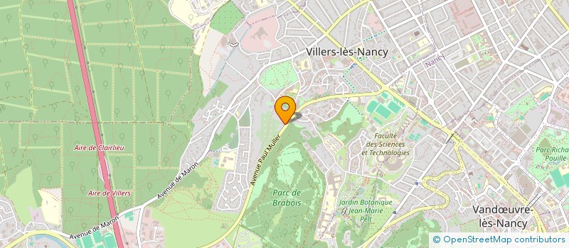 localisation de l'entreprise ABILIS COMMUNICATION à VILLERS-LES-NANCY