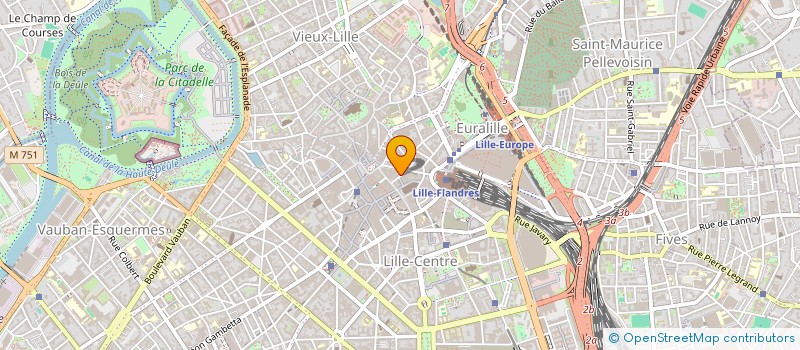 localisation de l'entreprise ABILITI à LILLE