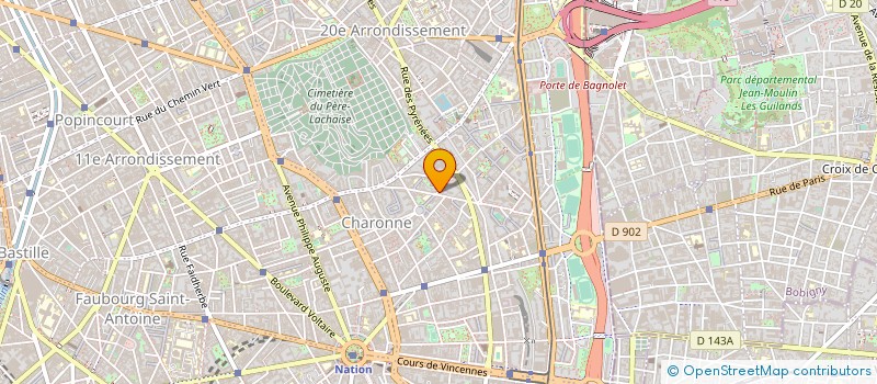 localisation de l'entreprise ABILLEX à PARIS