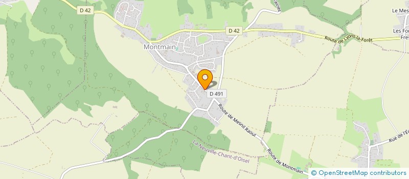 localisation de l'entreprise ABIMMO  MONTMAIN