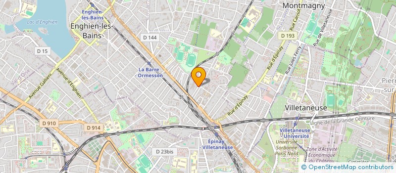 localisation de l'entreprise ABINAJAY  DEUIL-LA-BARRE