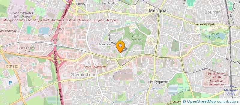 localisation de l'entreprise ABINITIO  MERIGNAC