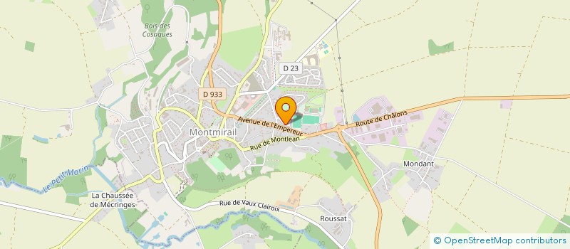 localisation de l'entreprise ABINNOV  MONTMIRAIL