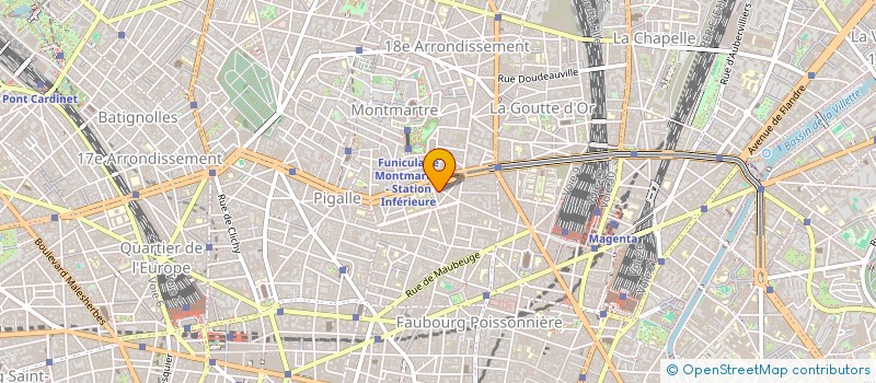localisation de l'entreprise ABIR PHOTOS ET CADEAUX à PARIS