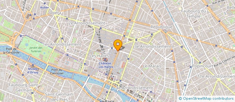 localisation de l'entreprise ABIRAJ à PARIS