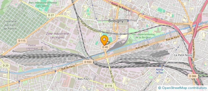 localisation de l'entreprise ABIRAMAN HELPING HANDS à BOBIGNY