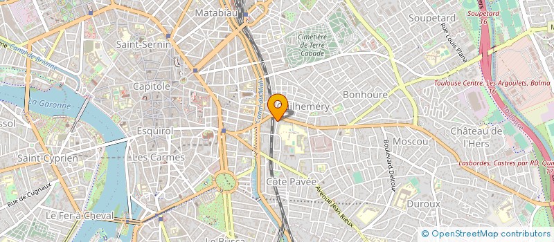 localisation de l'entreprise ABIS à TOULOUSE