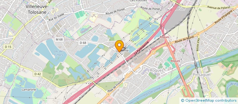 localisation de l'entreprise ABIS EVENTS à PORTET-SUR-GARONNE