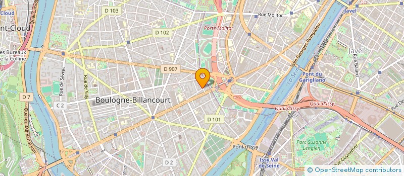 localisation de l'entreprise ABISKA à BOULOGNE-BILLANCOURT
