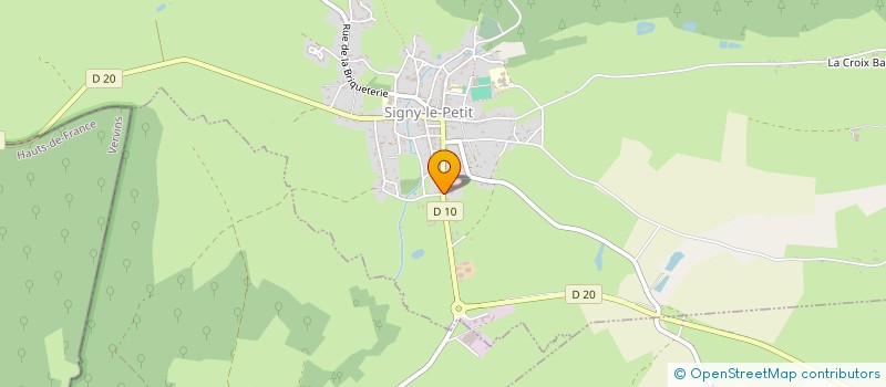 localisation de l'entreprise ABISKAL  SIGNY-LE-PETIT