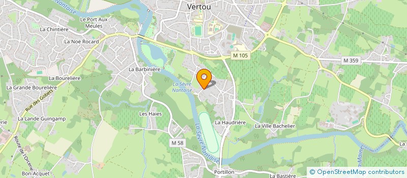 localisation de l'entreprise ABISKKO à VERTOU