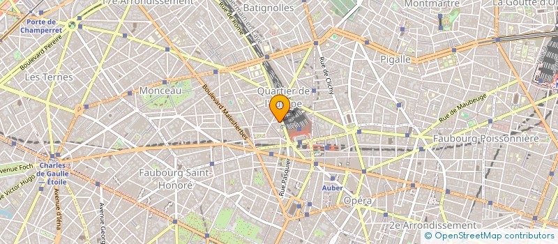 localisation de l'entreprise ABISS - MMB à PARIS