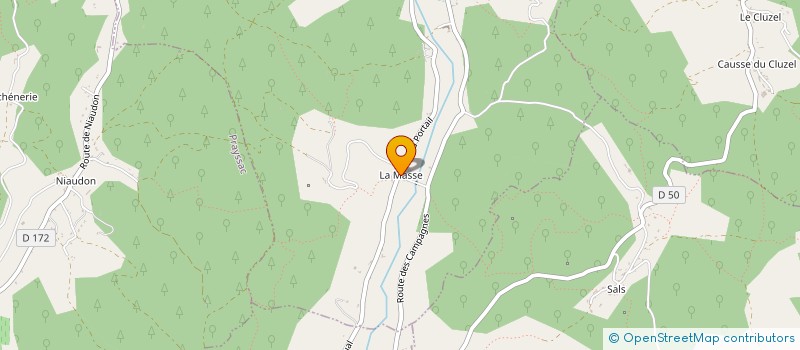 localisation de l'entreprise ABISSOR MURIELLE NOEMIE  LES JUNIES