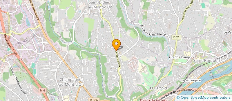 localisation de l'entreprise ABITA  SAINT-DIDIER-AU-MONT-D'OR