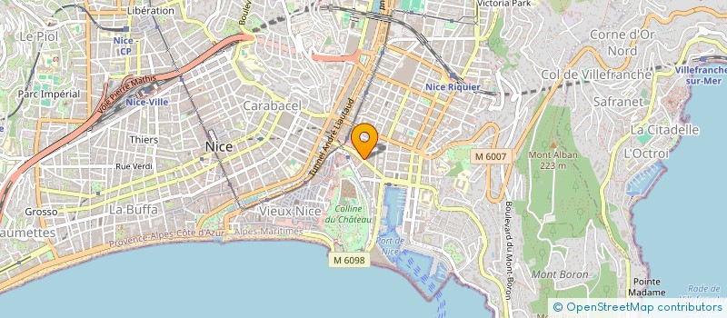 localisation de l'entreprise ABITA EUROPAZUR à NICE