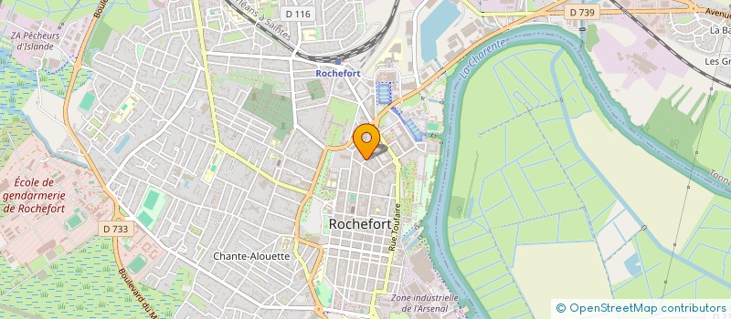 localisation de l'entreprise ABITA IMPORT à ROCHEFORT