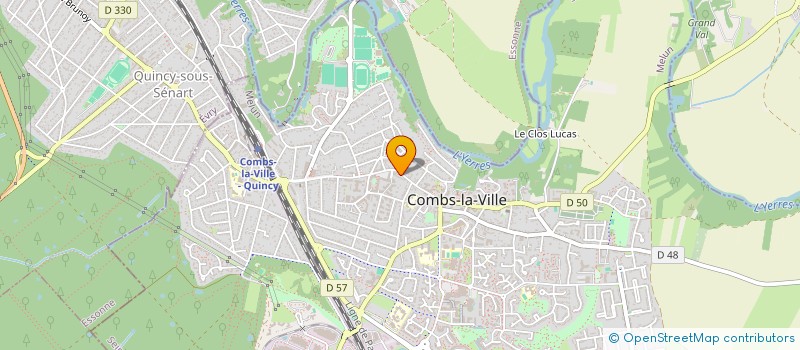 localisation de l'entreprise ABITHA MINI MARKET  COMBS-LA-VILLE