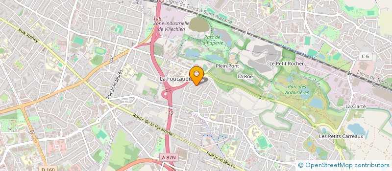 localisation de l'entreprise ABITHERM  TRELAZE