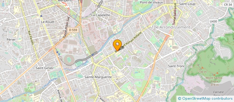 localisation de l'entreprise ABITI  MARSEILLE