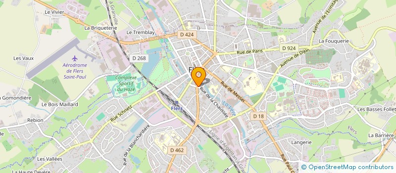 localisation de l'entreprise ABITRA IMMO SARL ADM BIENS&TRANSAC IMMO à FLERS