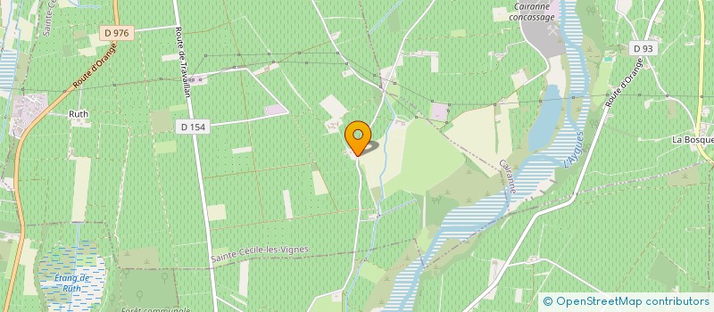 localisation de l'entreprise ABJ  SAINTE-CECILE-LES-VIGNES