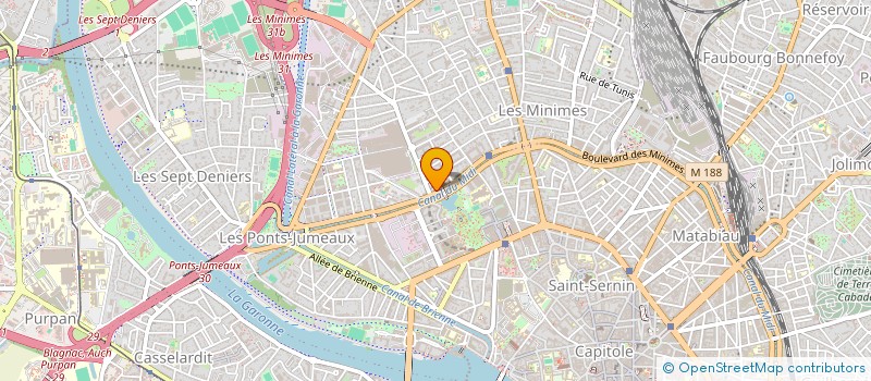 localisation de l'entreprise ABJ CONSEIL à TOULOUSE