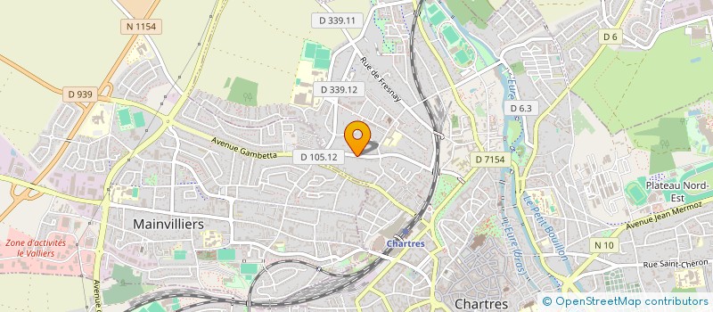 localisation de l'entreprise ABJ DIAG EXPERTISE à CHARTRES
