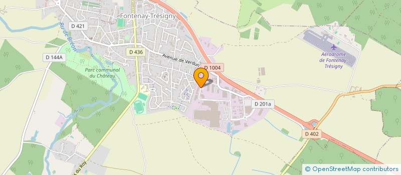 localisation de l'entreprise ABJ METALLERIE  FONTENAY-TRESIGNY