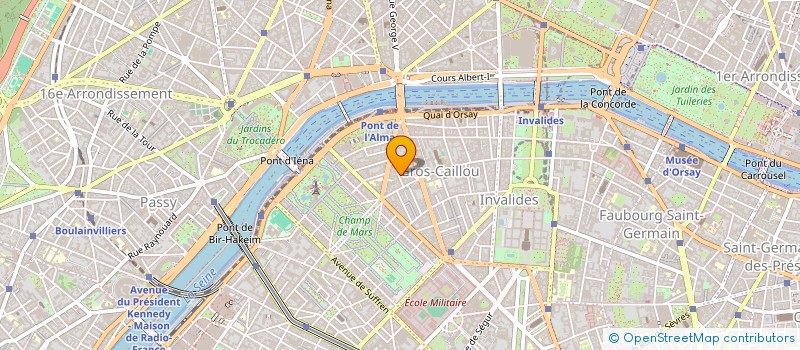 localisation de l'entreprise ABJ SEDILLOT  PARIS