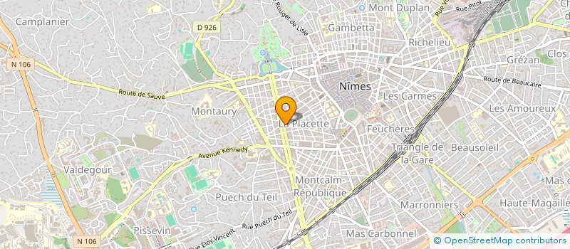localisation de l'entreprise ABJ SERVICES à ALES