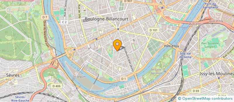 localisation de l'entreprise ABJADH à BOULOGNE-BILLANCOURT