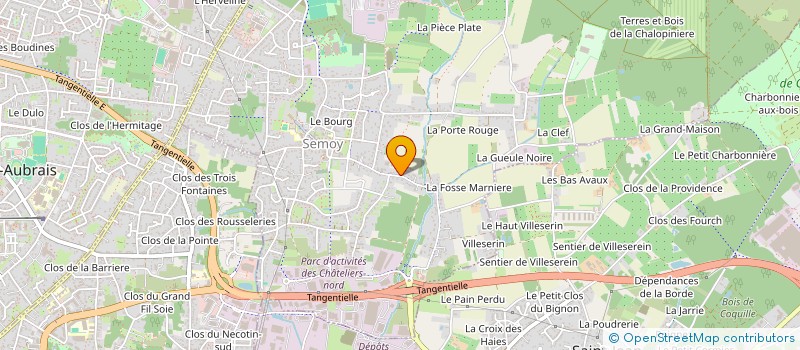 localisation de l'entreprise ABJN IMMO  SEMOY