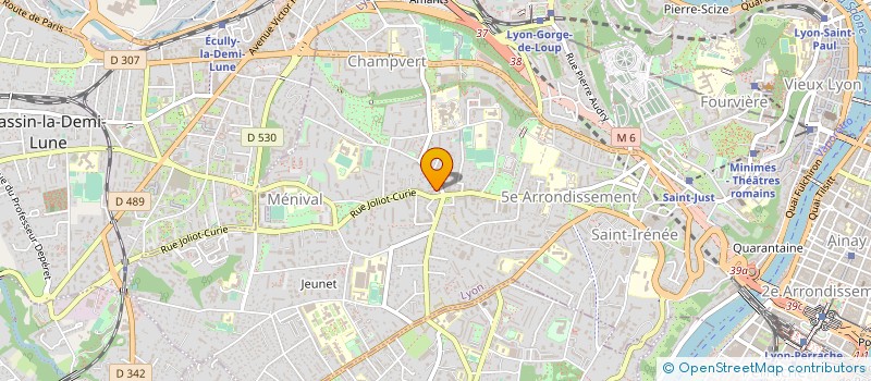 localisation de l'entreprise ABJS à LYON
