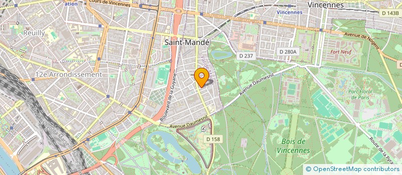 localisation de l'entreprise ABJZ PROMOTIONS  SAINT-MANDE