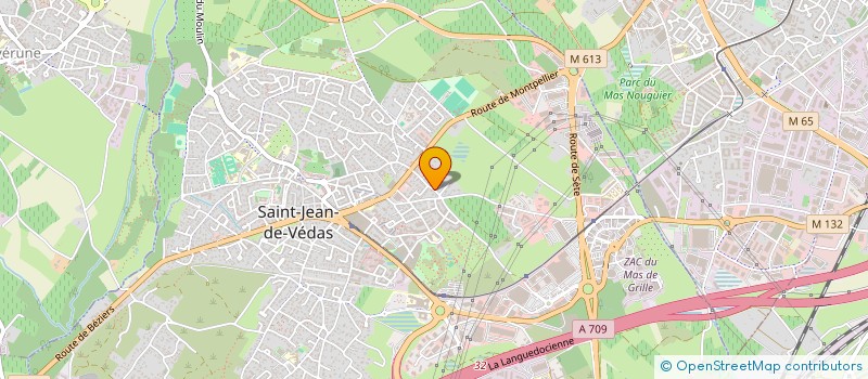 localisation de l'entreprise ABK  SAINT-JEAN-DE-VEDAS