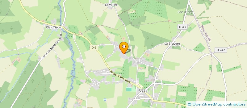 localisation de l'entreprise ABK  VILLERS-CANIVET