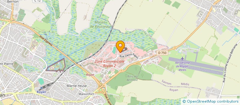 localisation de l'entreprise ABK PISCINE  ROYAN