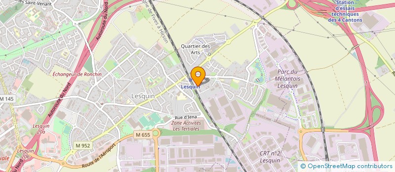 localisation de l'entreprise ABK PROTECTION à LESQUIN