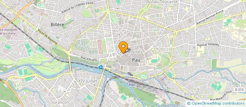localisation de l'entreprise ABKA ST JACQUES à PAU
