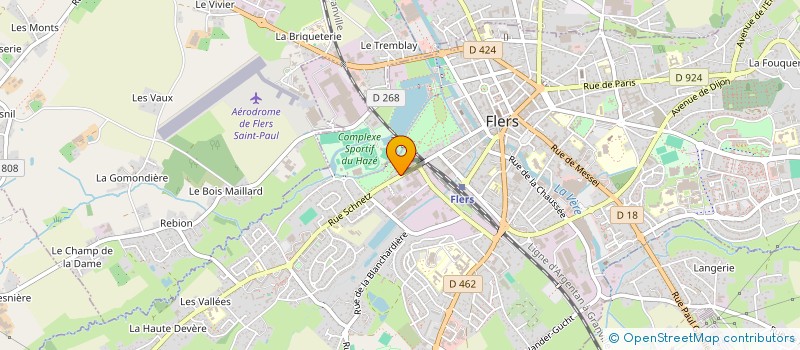 localisation de l'entreprise ABKB à FLERS