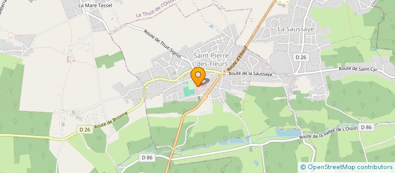 localisation de l'entreprise ABKG  SAINT-PIERRE-DES-FLEURS