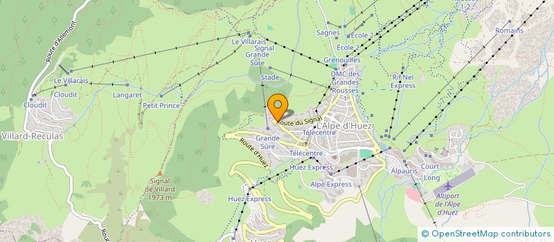 localisation de l'entreprise ABKN  HUEZ