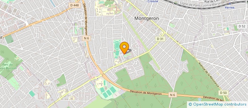 localisation de l'entreprise ABKS à MONTGERON