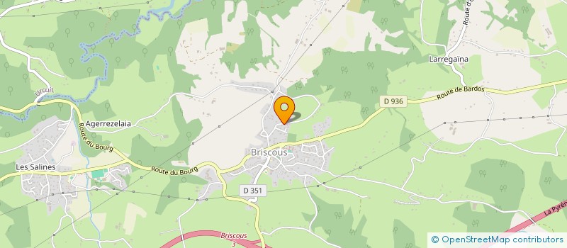 localisation de l'entreprise ABL CONSEILS à BRISCOUS