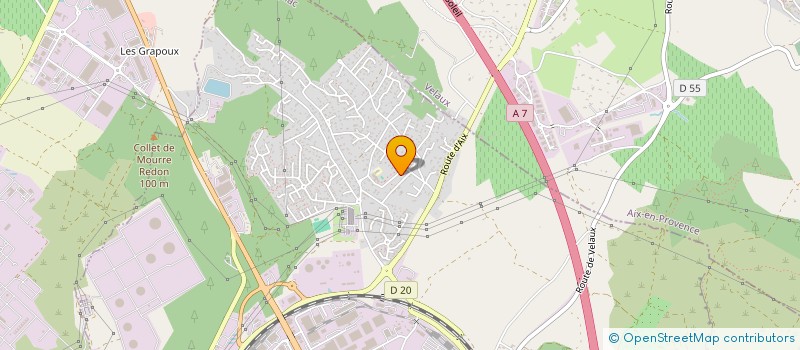 localisation de l'entreprise ABL DISTRIBUTION  ROGNAC