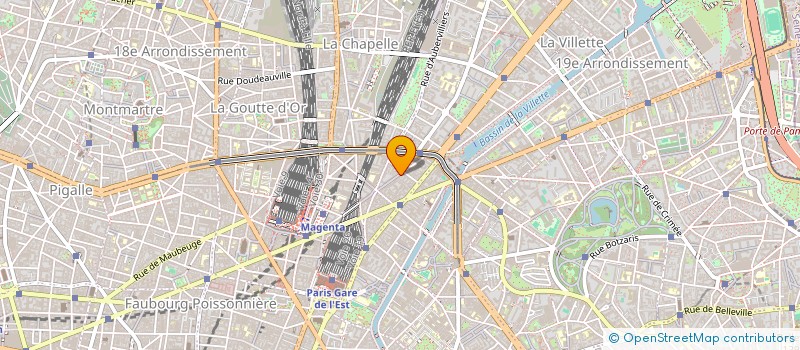 localisation de l'entreprise ABL GESTION  PARIS