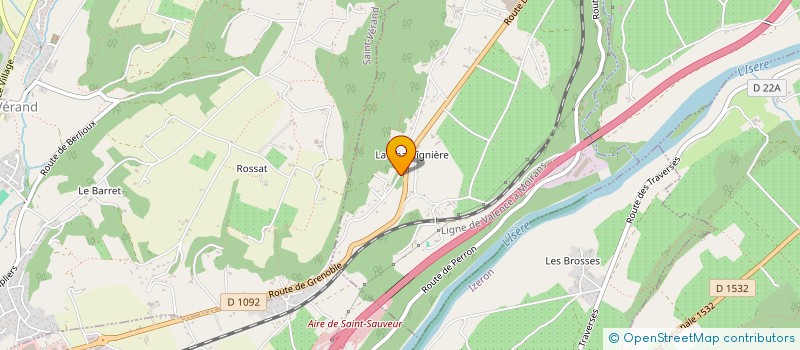 localisation de l'entreprise ABL PROD' à TECHE