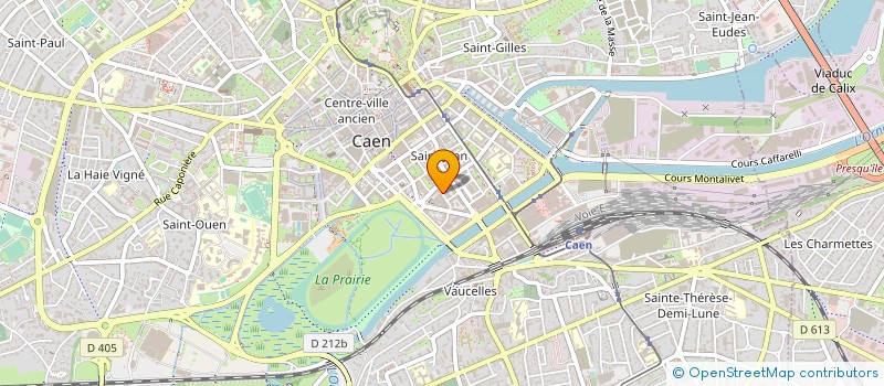 localisation de l'entreprise ABL SERVICES à CAEN