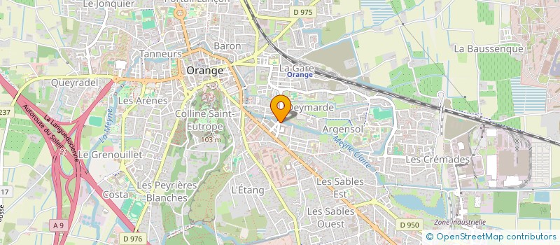 localisation de l'entreprise ABL SOLAR  ORANGE