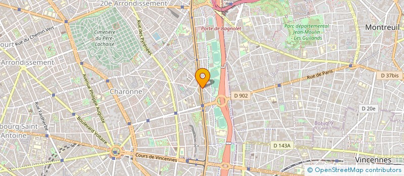 localisation de l'entreprise ABL STUDIO à PARIS